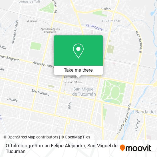 Oftalmólogo-Roman Felipe Alejandro map
