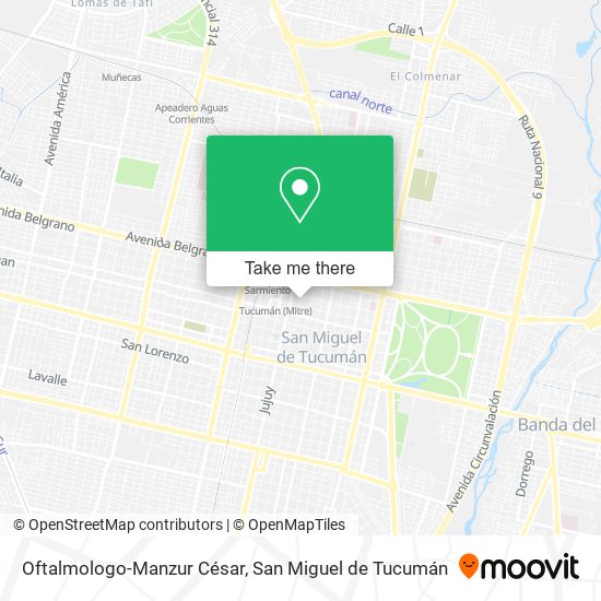 Oftalmologo-Manzur César map