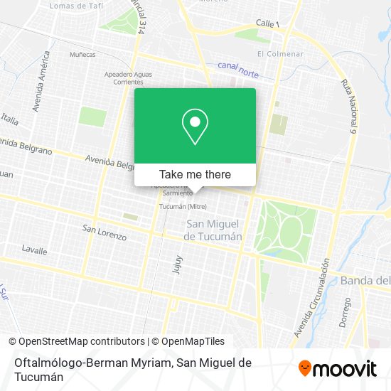 Oftalmólogo-Berman Myriam map