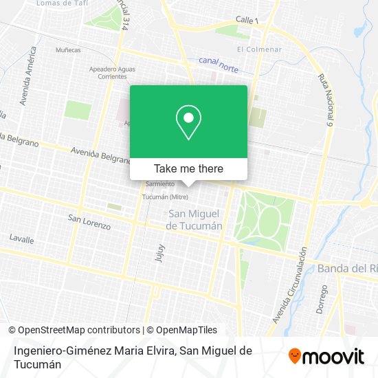Ingeniero-Giménez Maria Elvira map
