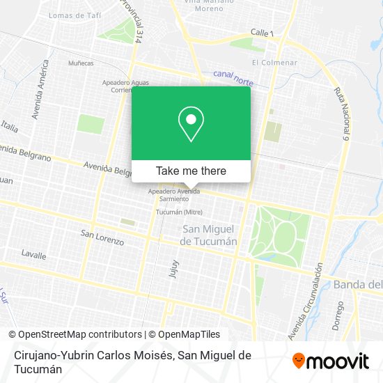 Mapa de Cirujano-Yubrin Carlos Moisés