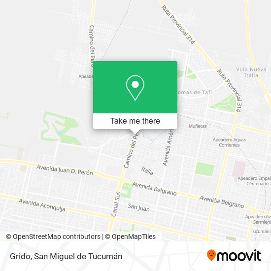 Grido map
