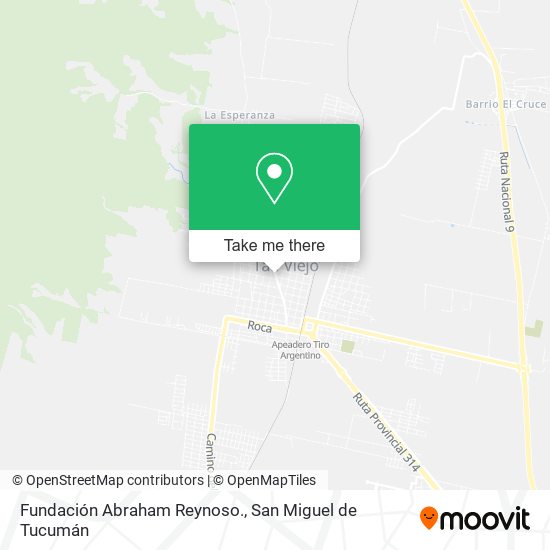 Fundación Abraham Reynoso. map
