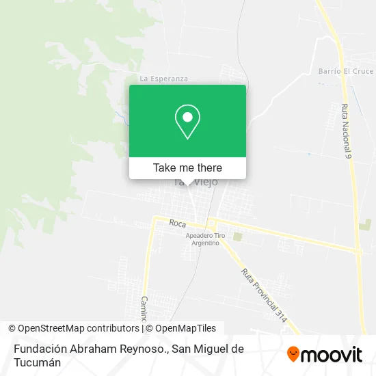 Fundación Abraham Reynoso. map