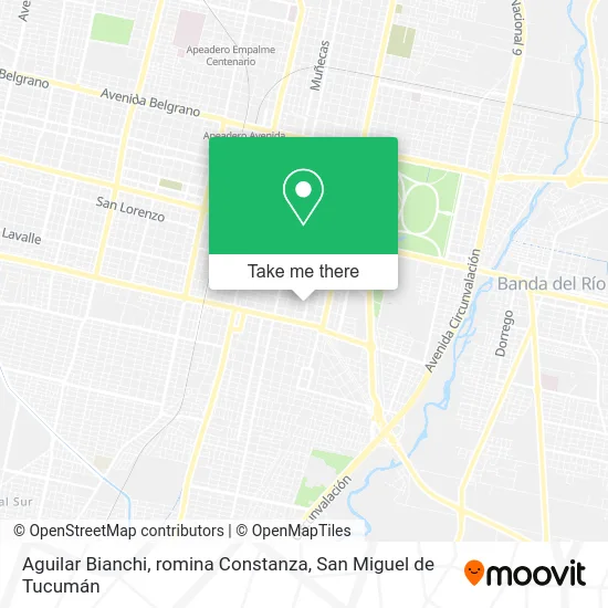 Mapa de Aguilar Bianchi, romina Constanza