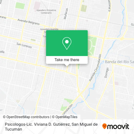 Mapa de Psicologos-Lic. Viviana D. Gutiérrez