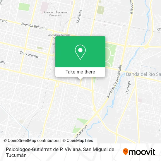 Mapa de Psicologos-Gutiérrez de P. Viviana