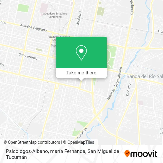Mapa de Psicologos-Albano, maría Fernanda