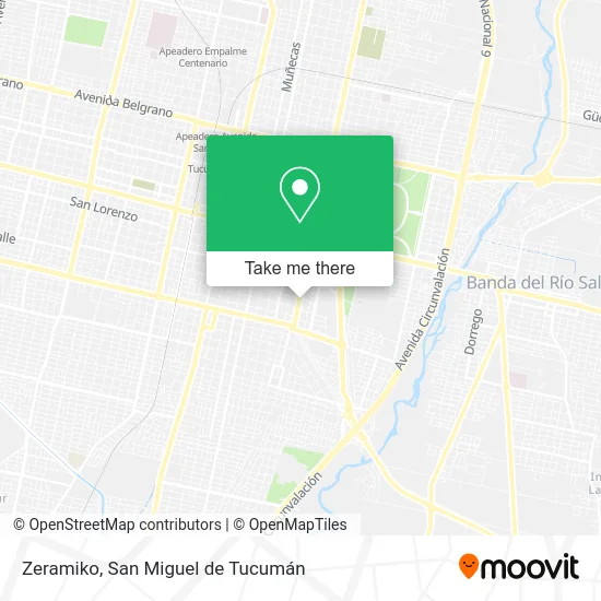 Mapa de Zeramiko