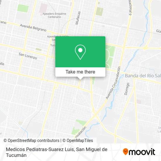 Mapa de Medicos Pediatras-Suarez Luis