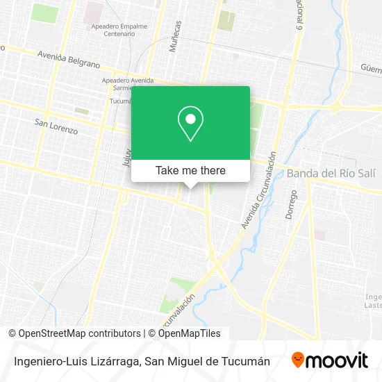 Mapa de Ingeniero-Luis Lizárraga