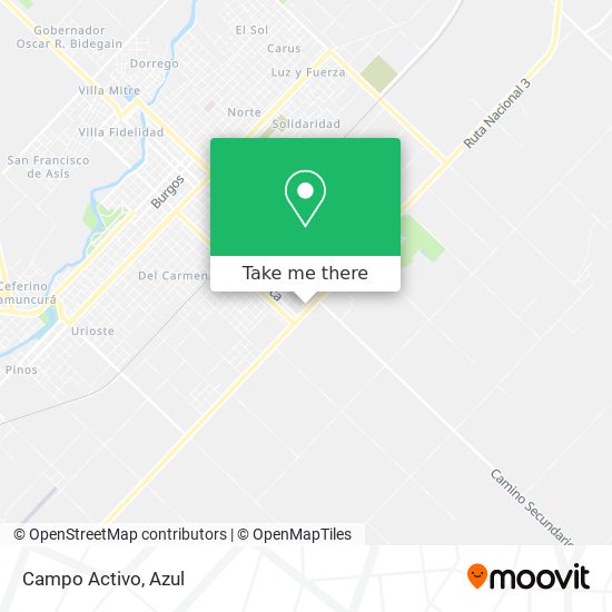 Campo Activo map