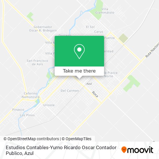 Mapa de Estudios Contables-Yurno Ricardo Oscar Contador Publico