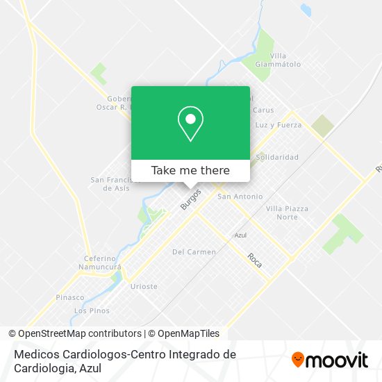 Mapa de Medicos Cardiologos-Centro Integrado de Cardiologia