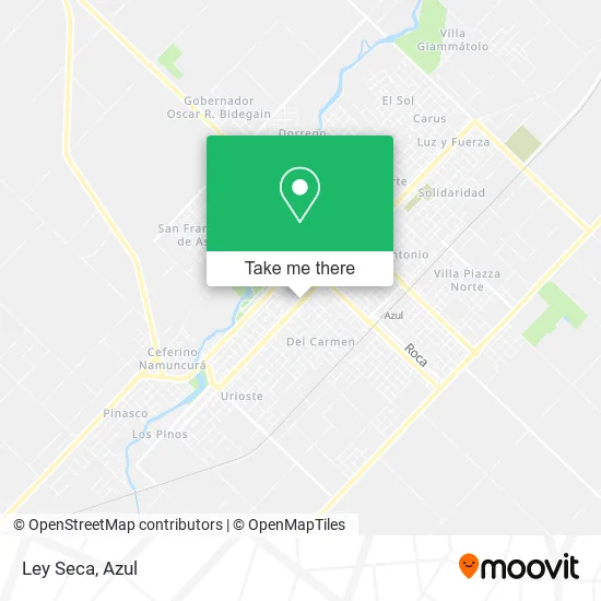 Mapa de Ley Seca