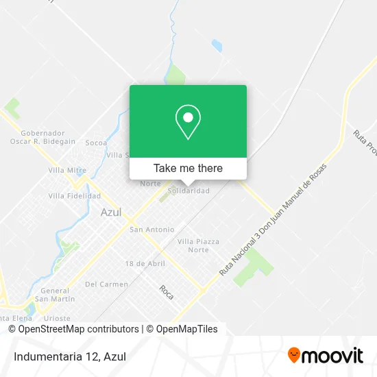 Indumentaria 12 map