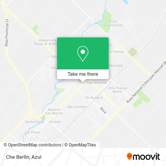 Che Berlin map