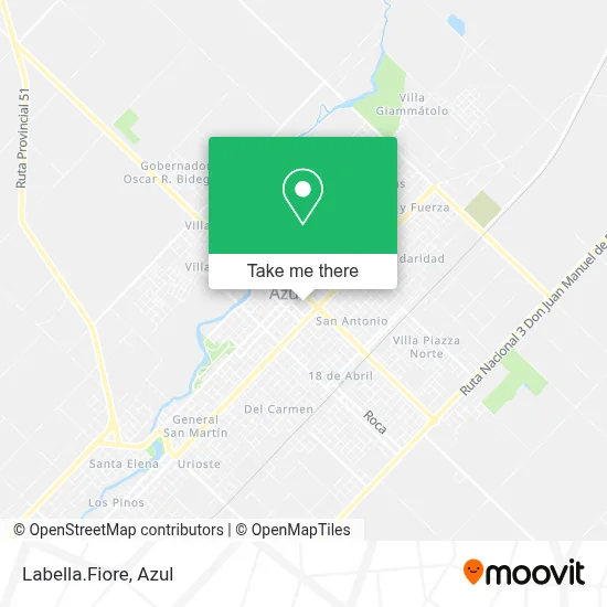Labella.Fiore map