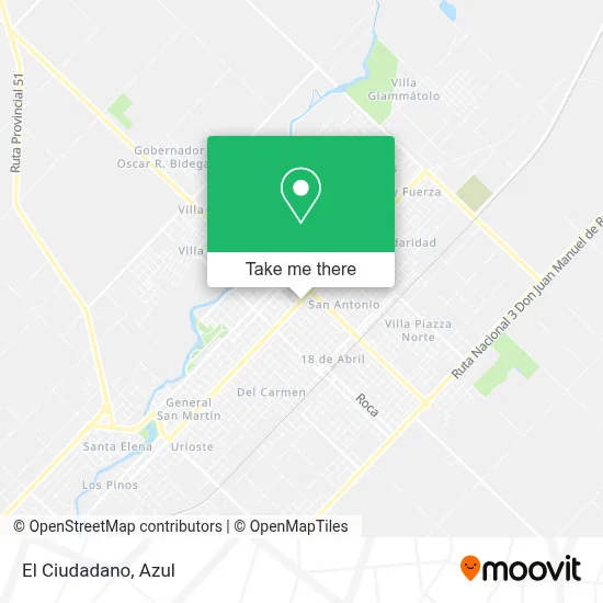 El Ciudadano map