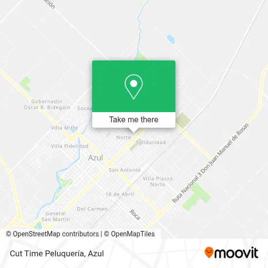 Cut Time Peluquería map