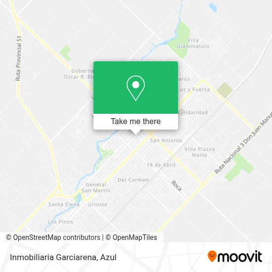 Inmobiliaria Garciarena map