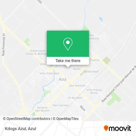 Kdogs Azul map