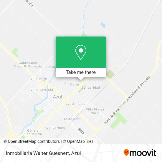 Inmobiliaria Walter Guesnett map