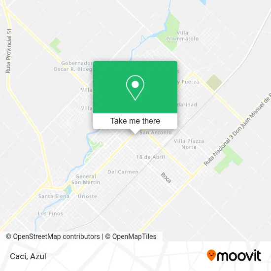 Caci map