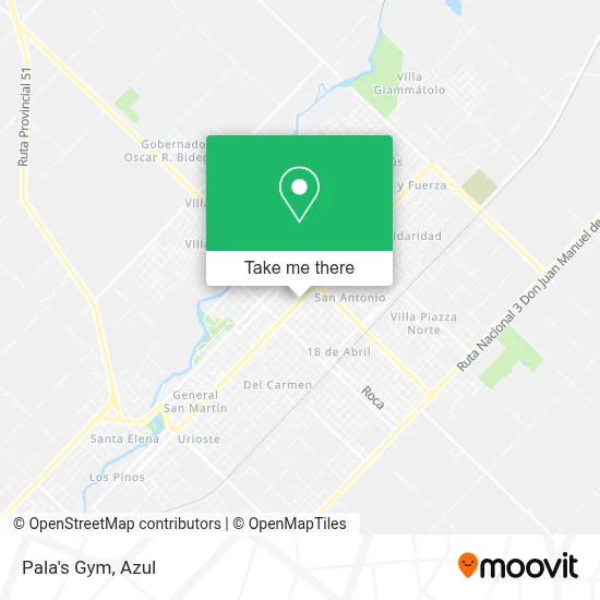 Pala's Gym map