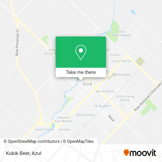 Kubik Beer map