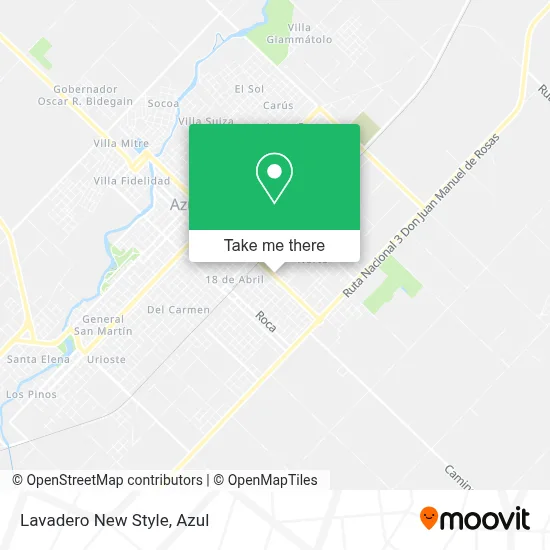 Lavadero New Style map
