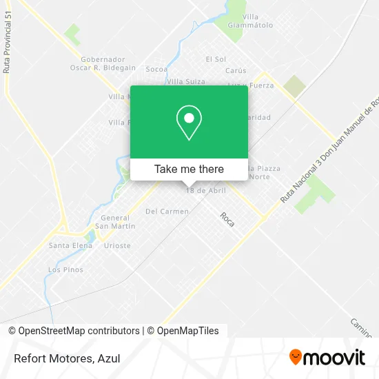 Refort Motores map