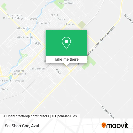Sol Shop Gnc map