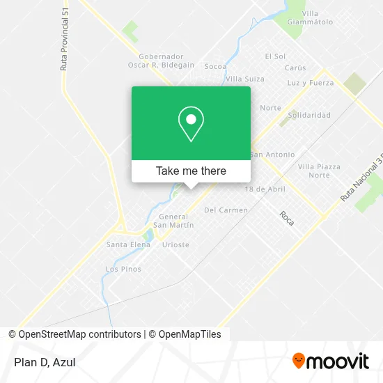 Plan D map