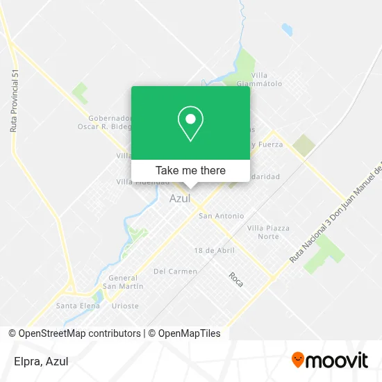 Elpra map