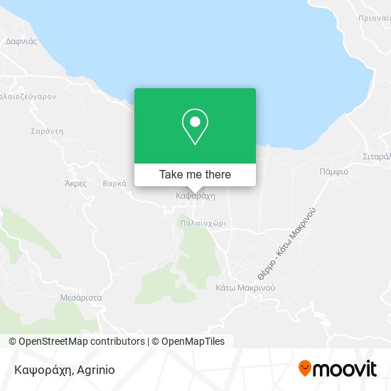 Καψοράχη map