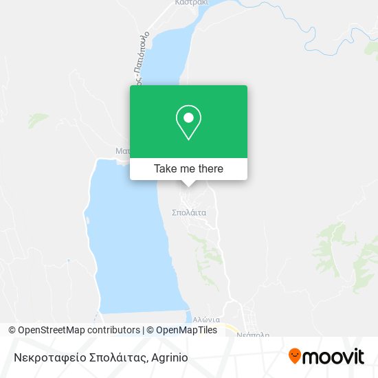 Νεκροταφείο Σπολάιτας map