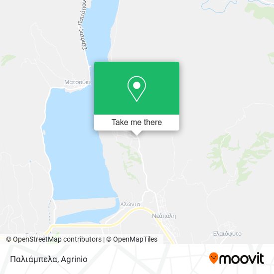 Παλιάμπελα map