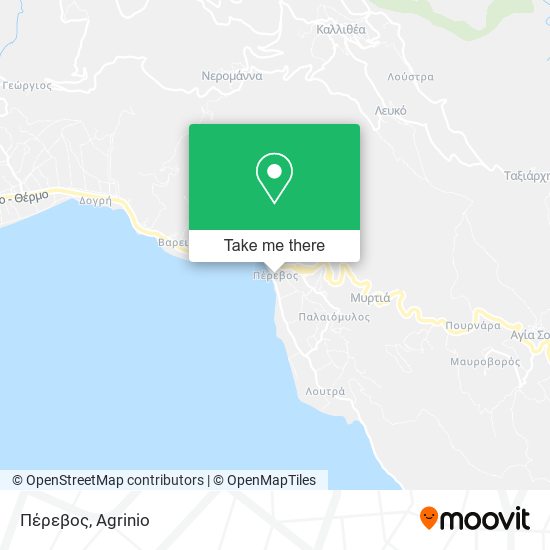 Πέρεβος map