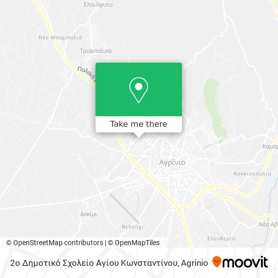 2ο Δημοτικό Σχολείο Αγίου Κωνσταντίνου map