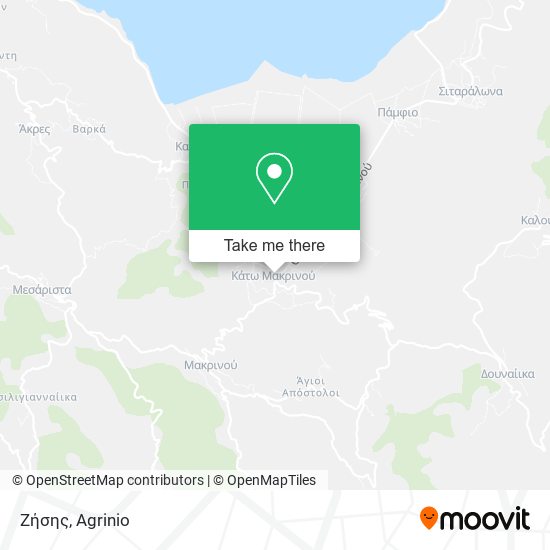 Ζήσης map