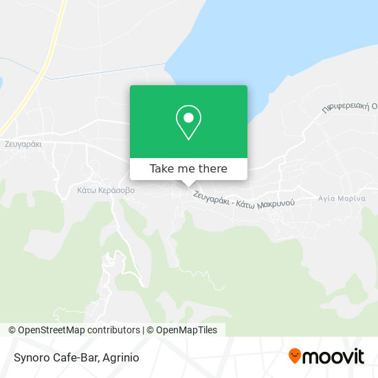 Synoro Cafe-Bar map