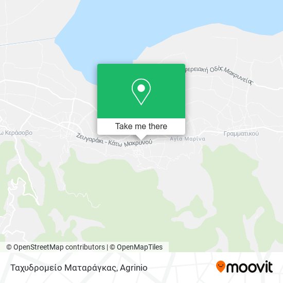 Ταχυδρομείο Ματαράγκας map