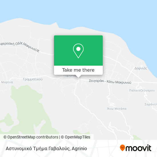 Αστυνομικό Τμήμα Γαβαλούς map