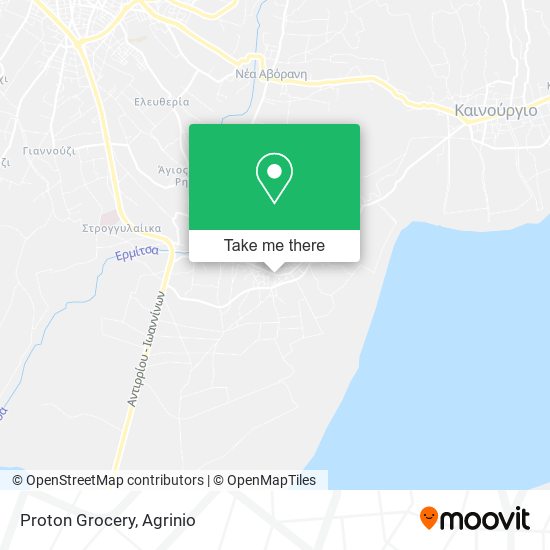 Proton Grocery map