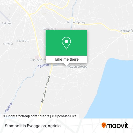 Stampolitis Evaggelos map