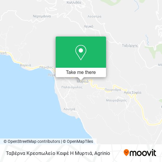 Ταβέρνα Κρεοπωλείο Καφέ Η Μυρτιά map