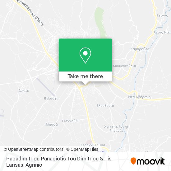 Papadimitriou Panagiotis Tou Dimitriou & Tis Larisas map