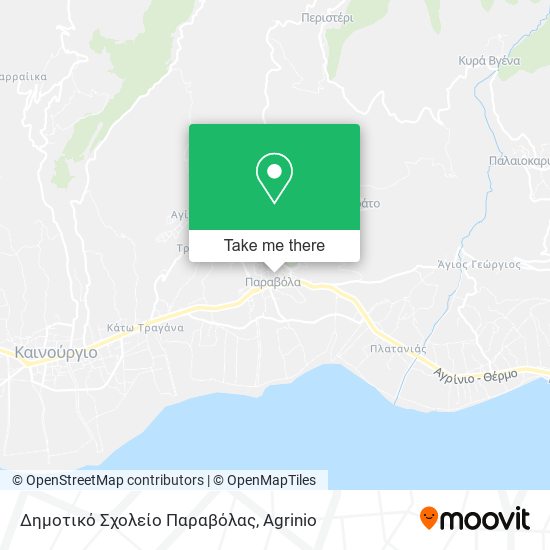 Δημοτικό Σχολείο Παραβόλας map