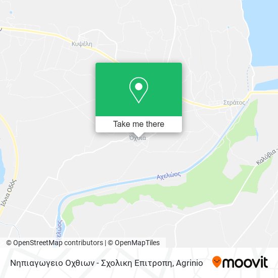 Νηπιαγωγειο Οχθιων - Σχολικη Επιτροπη map